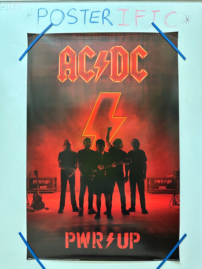 [NEW] AC/DC (PWR/UP) - Poster (61 cm X 91.5 cm) [MUS-08-PP34779 ...