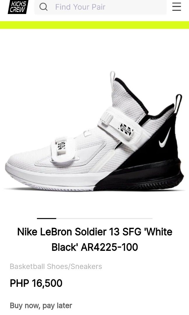 Lebron soldier 1 size 8 deals