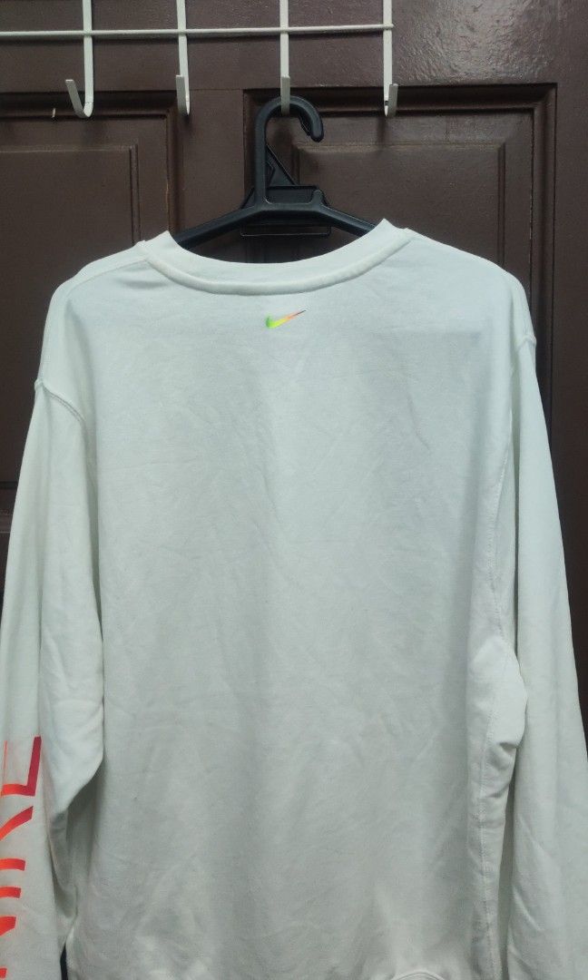 triple nike logo sweatshirt