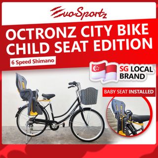 1 000 affordable lady bike with child seat For Sale Bicycles Carousell Singapore
