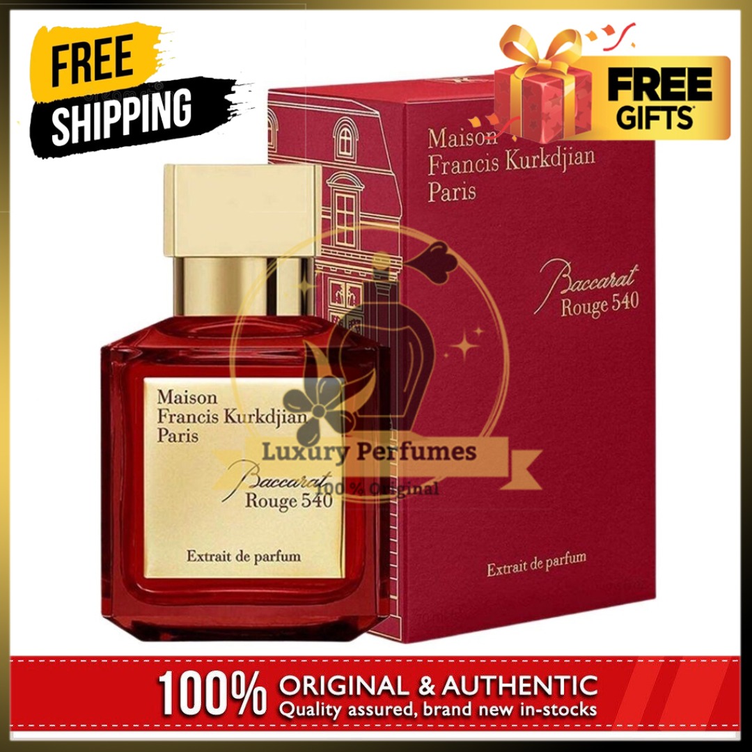 Original Baccarat Rouge 540 Extrait de Parfum 70ml Red Beauty Personal Care Fragrance Deodorants on Carousell