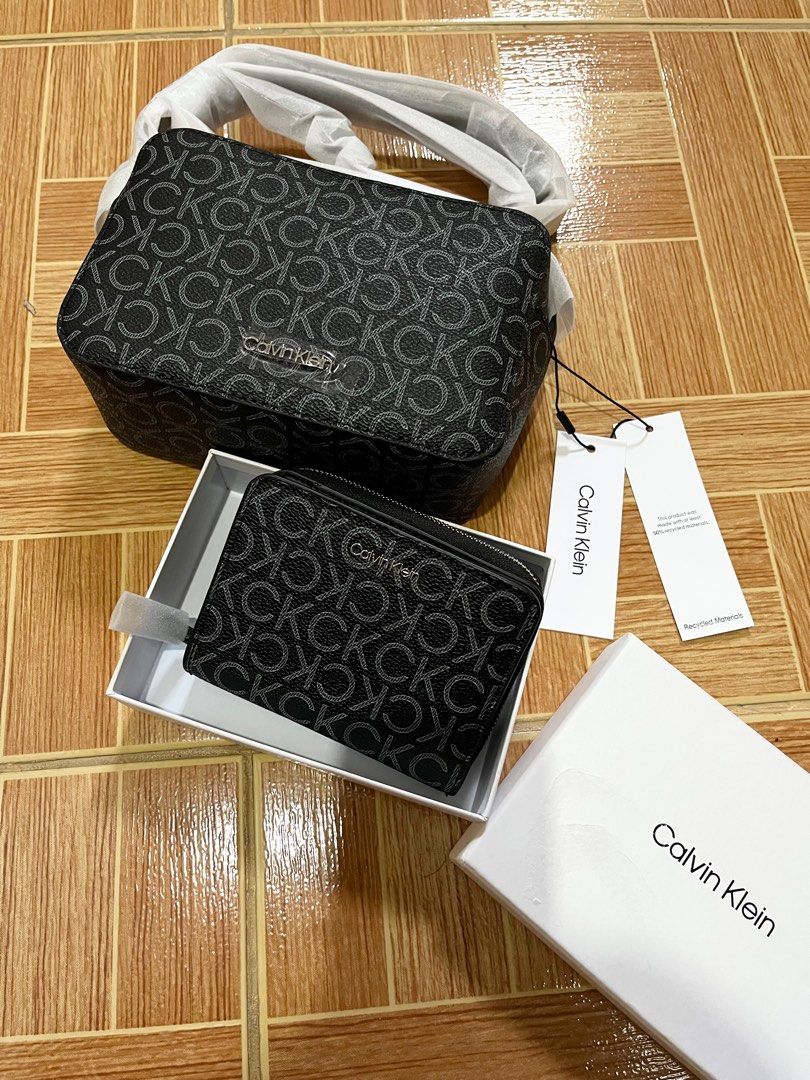 Original Calvin Klein Bag and Wallet Set Women s Fashion Bags Wallets Cross body Bags on Carousell