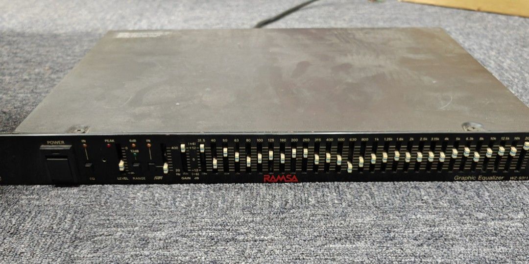 Panasonic Ramsa WZ-9311 GRAPHIC EQUALIZER, Audio, Soundbars