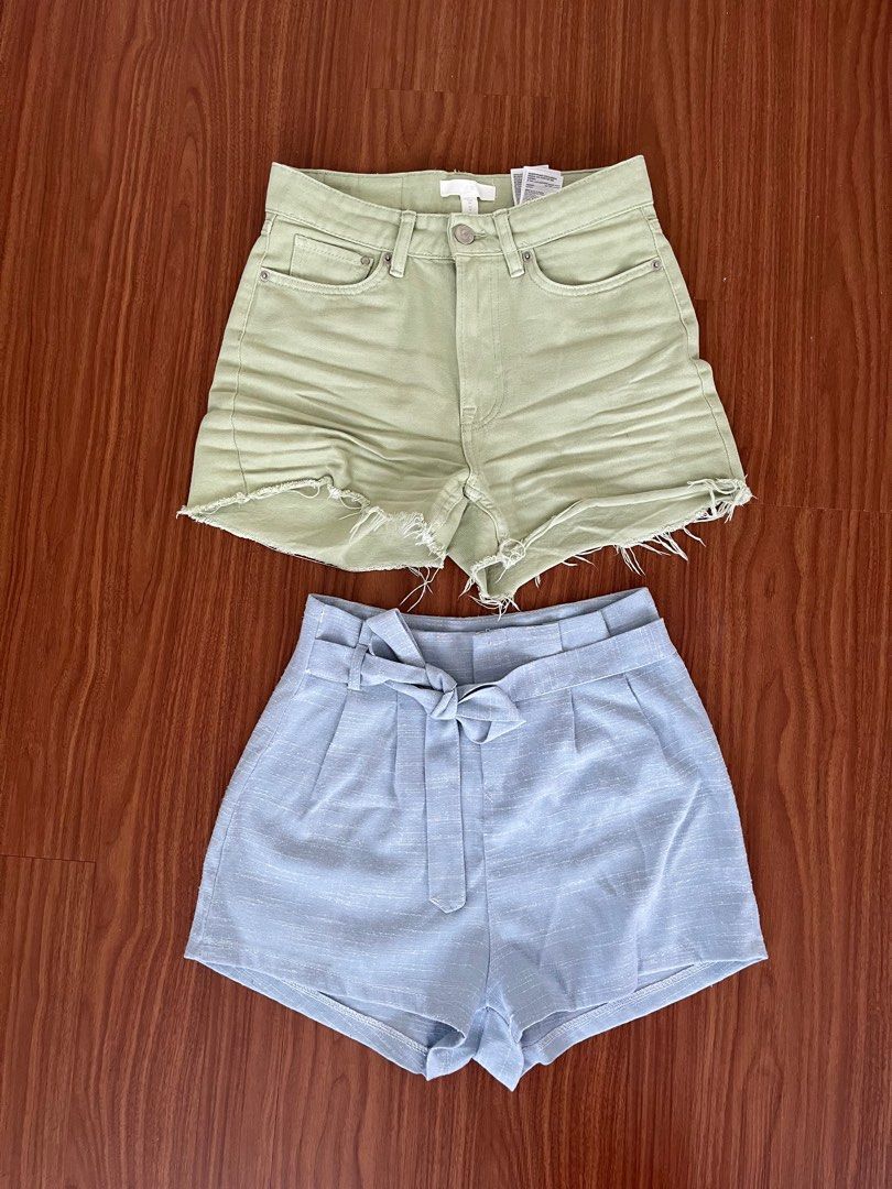 Pastel highwaisted shorts Women s Fashion Bottoms Shorts on Carousell