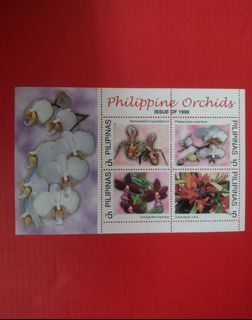 Philippines 1999 :  Flowers ( Orchids ) , complete set of 4 v. , MNH