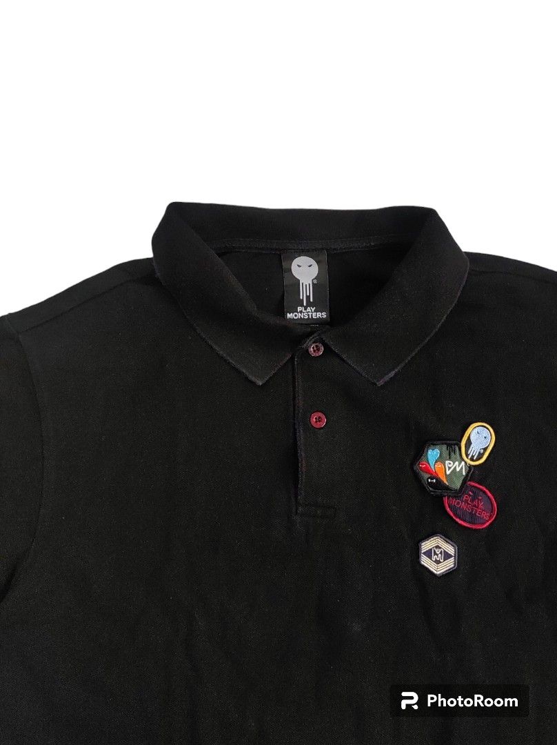 Play Monster Polo Shirt (Category: Tshirts & Polo Shirts ) located in Tacloban City. Submitted by dime.and.dapper (Listing ID 1294345580, Image 2). Description: Large on Tag W/L 20 x 28 inches 9.5/10 Color rate, still in excellent condition! Maganda pang porma 🔥.