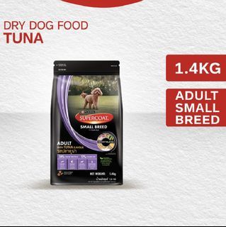 Purina Supercoat 1.4kg -  Tuna Dry Dog Food for Adult Small Breed
