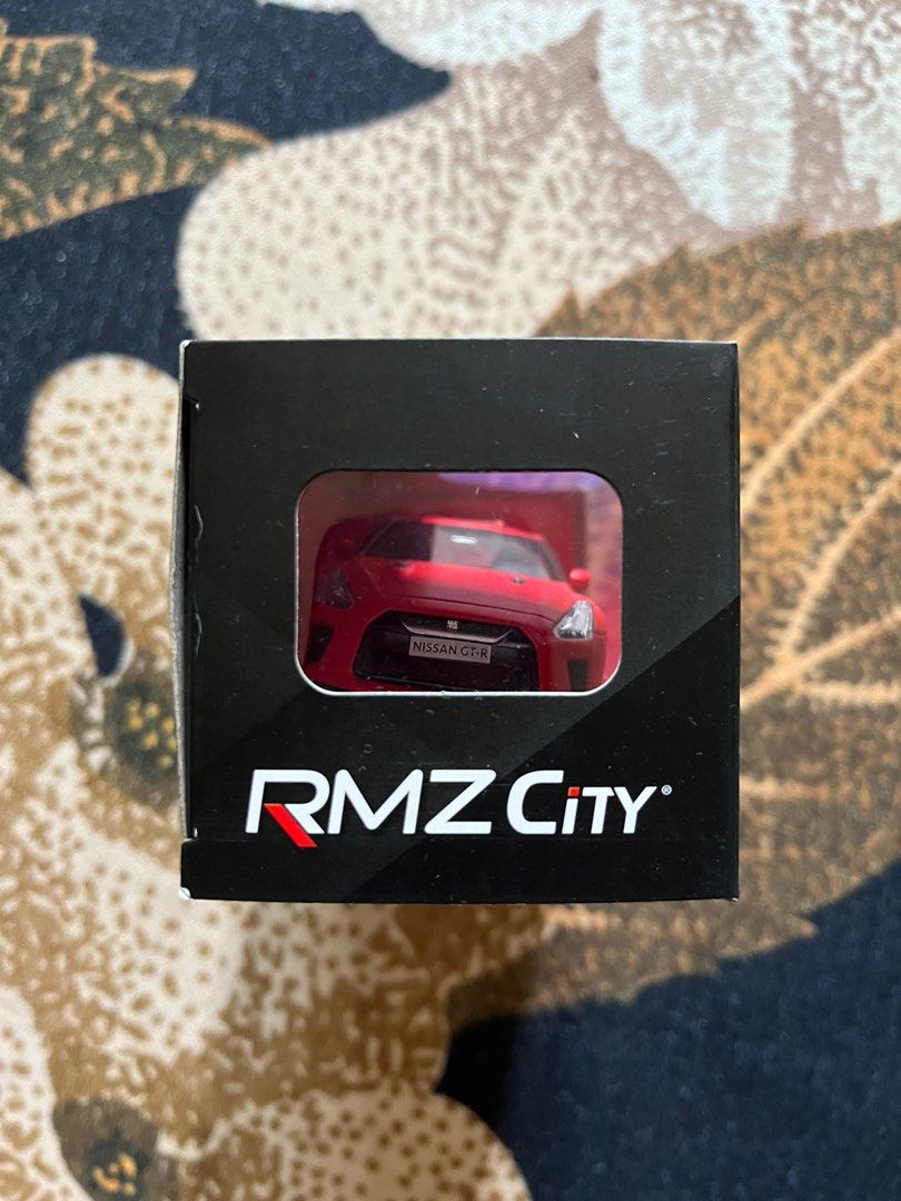 Rmz City Nissan GT-R (R35) 5Inch Diecast Model Collectible Series Vehicle with Opening Doors & Pullback Action Red main image 0