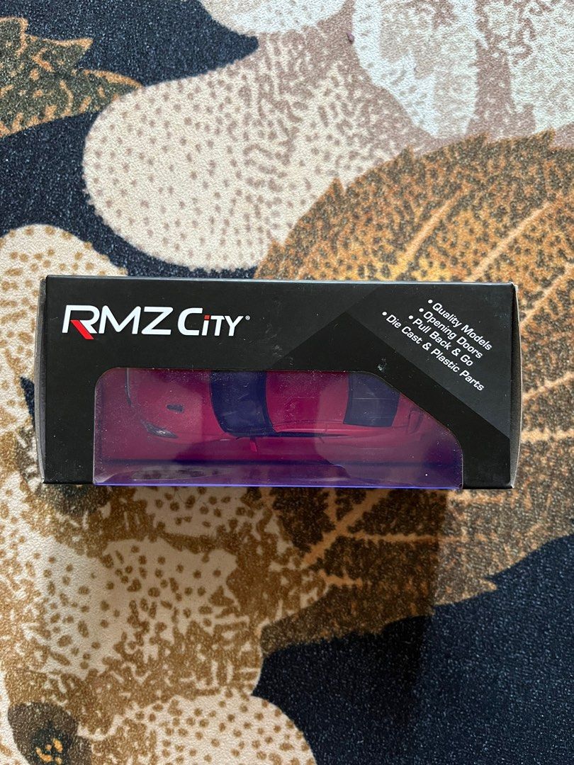 Rmz City Nissan GT-R (R35) 5Inch Diecast Model Collectible Series Vehicle with Opening Doors & Pullback Action Red main image 1