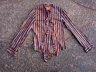(Upto medium) Vivienne Westwood Red label pinstripe 100% cotton long sleeves