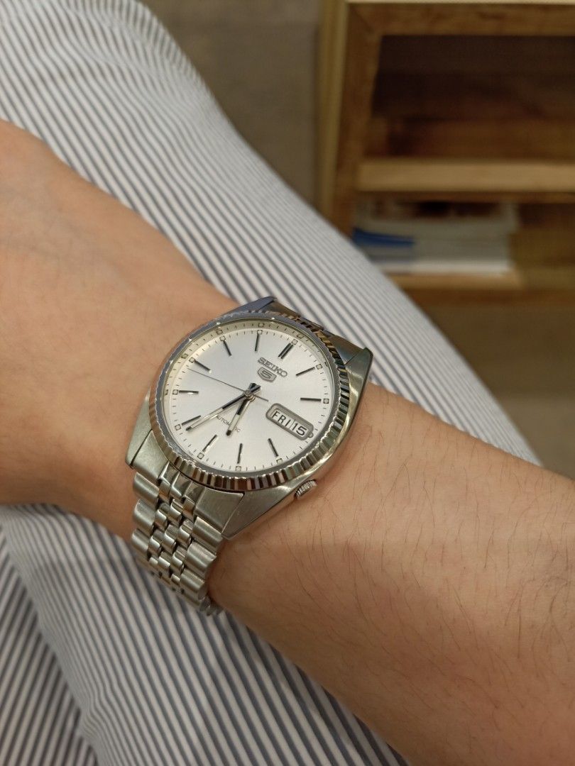 Snxj89 Seiko Datejust Homage SEIKO DATEJUST SNXJ89 JUBILEE