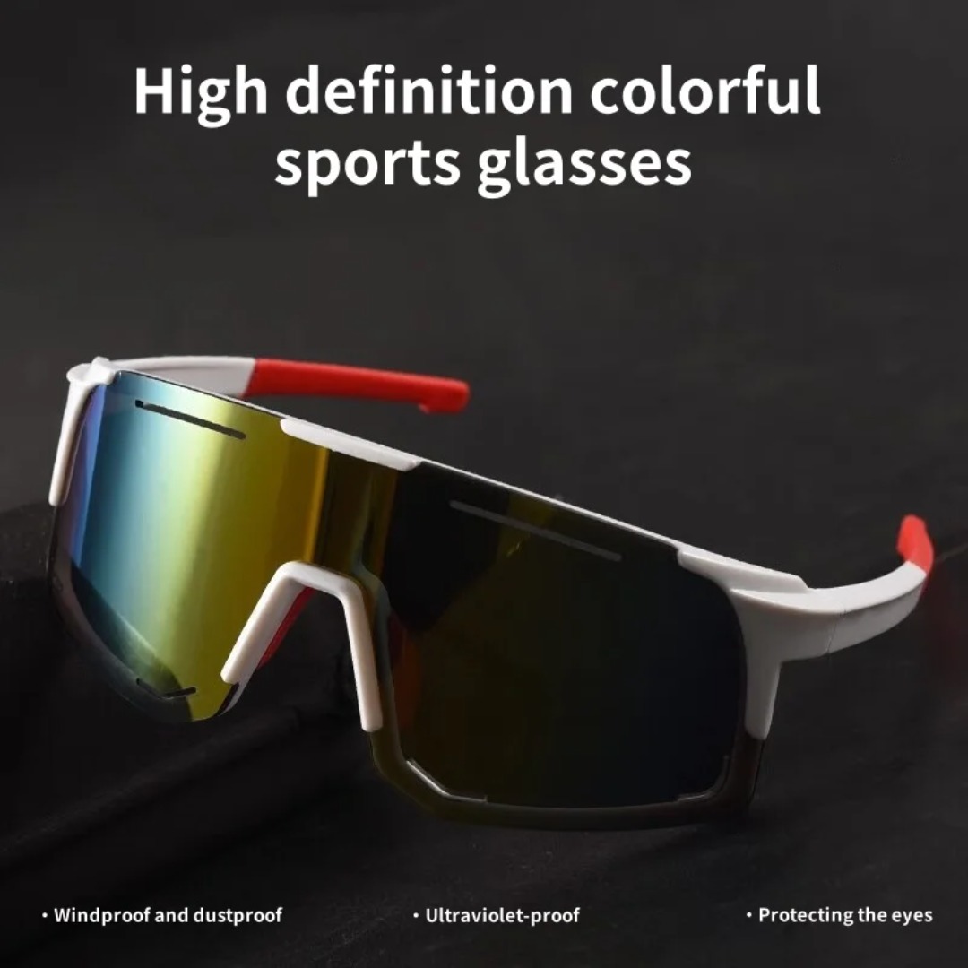 Sports Men Sunglasses Road Bicycle Glasses Mountain Cycling Riding  Protection Goggles Windproof Sports Outdoor Cycling Glasses, 男裝, 手錶及配件, 眼鏡-  Carousell