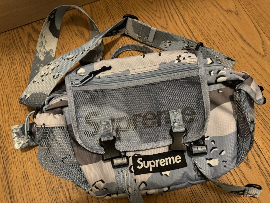 ウエストポーチ極美品 Supreme 20SS Waist Bag Blue Camo - ウエストポーチ