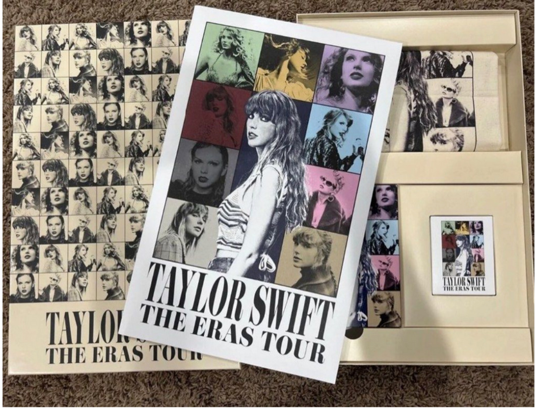 Taylor Swift - The Eras Tour VIP Box Full Set, Hobbies & Toys 