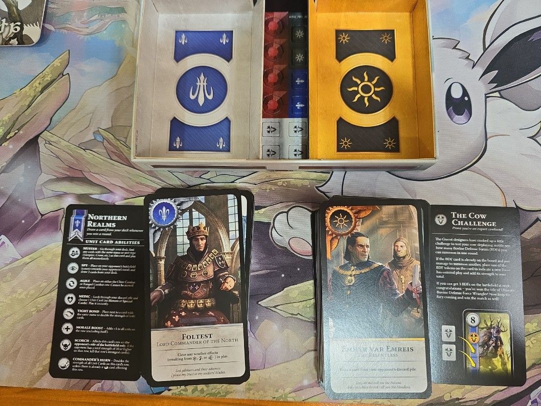 The Witcher 3: Blood and Wine Expansion Gwent Cards (RARE), Hobbies ...