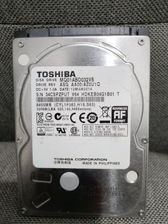 3PCS 320GB TOSHIBA - HARD DRIVE DISK EXTERNAL
