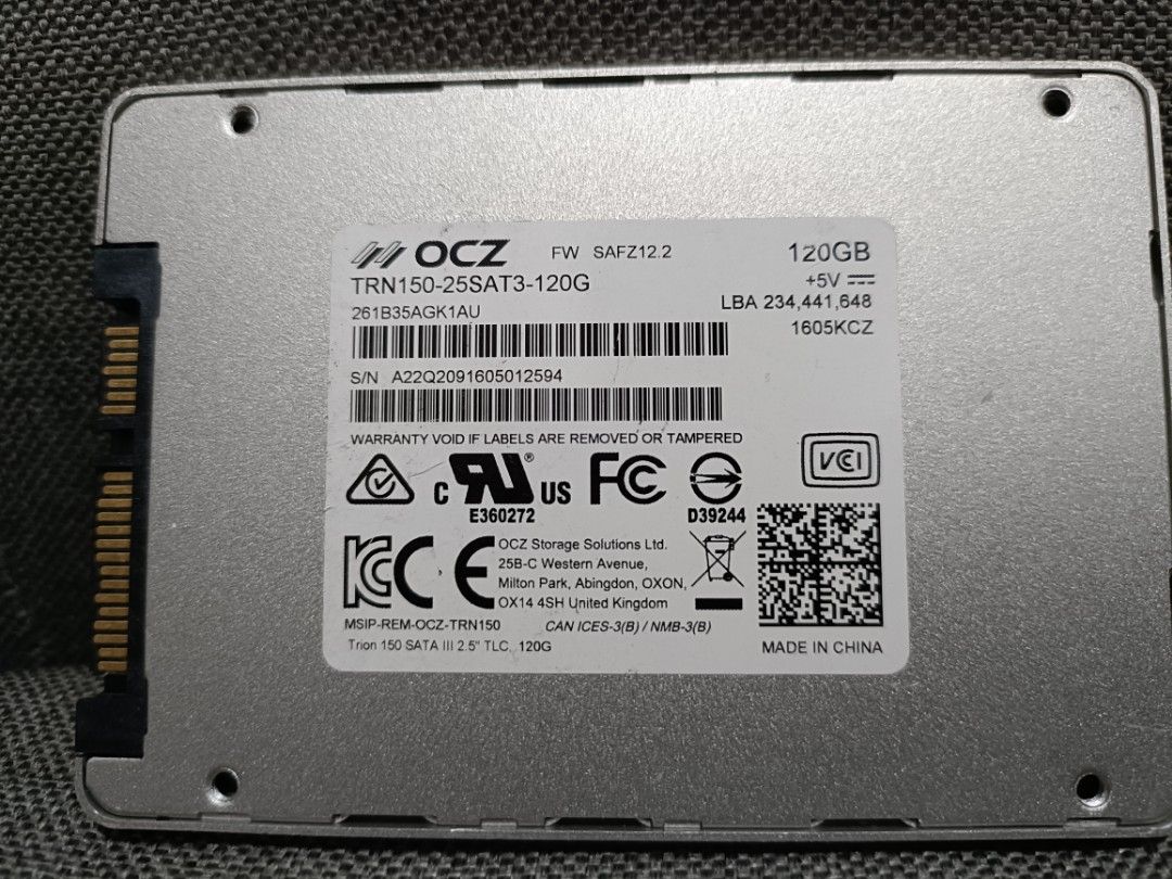 3PCS 320GB TOSHIBA - HARD DRIVE DISK EXTERNAL (Category: Hard Disks & Thumbdrives) located in Caloocan City. Submitted by rhenjoseph75954 (Listing ID 1294345573, Image 2). Description: 2 TOSHIBA 320GB 1 SDD 120GB.