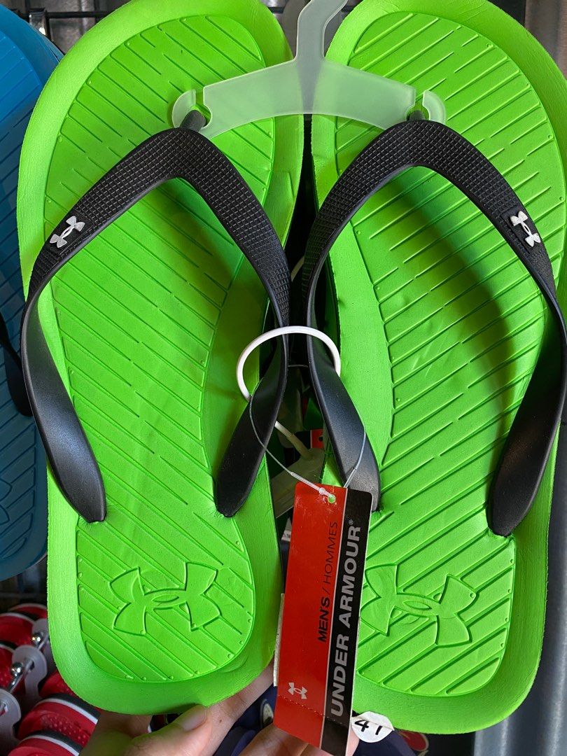 Under Armour Slippers (Category: Slippers & Slides) located in Cagayan de Oro. Submitted by tinkerdaliah (Listing ID 1294335733, Image 1). Description: 🔆 Under Armour Slipper 🔆 Available size : 7,8,9,10,11 🔆 Brand new with tag 🔆 from US balikbayan box 🔆 decluttering.