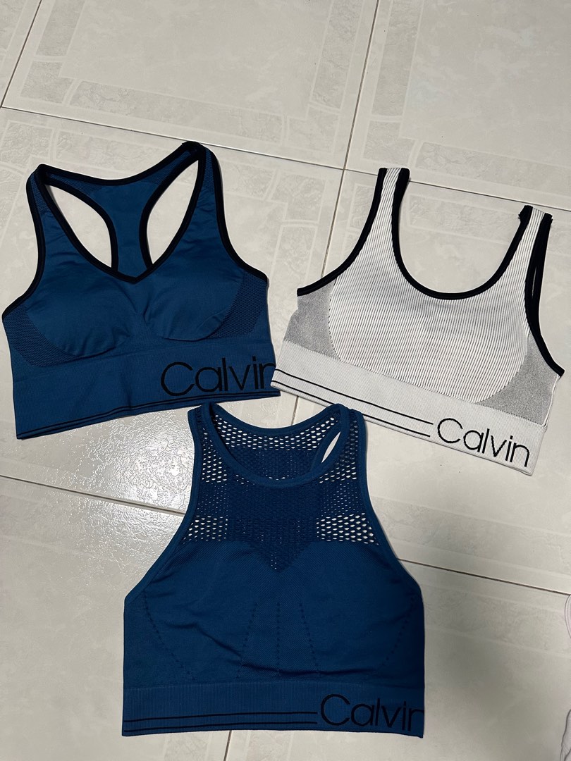 Calvin Klein Performance High Compression Sports Bra – bras – shop at  Booztlet