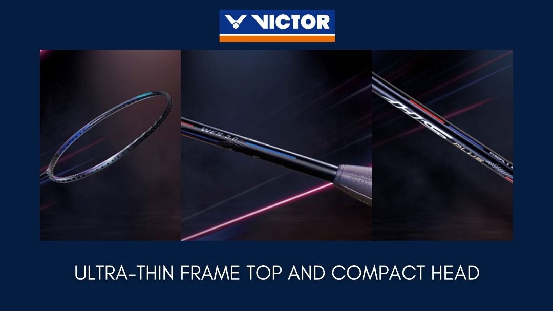 Victor Badminton Racket Auraspeed Hypersonic Plus (Auraspeed HS Plus ...