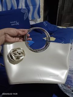 White Handbag
