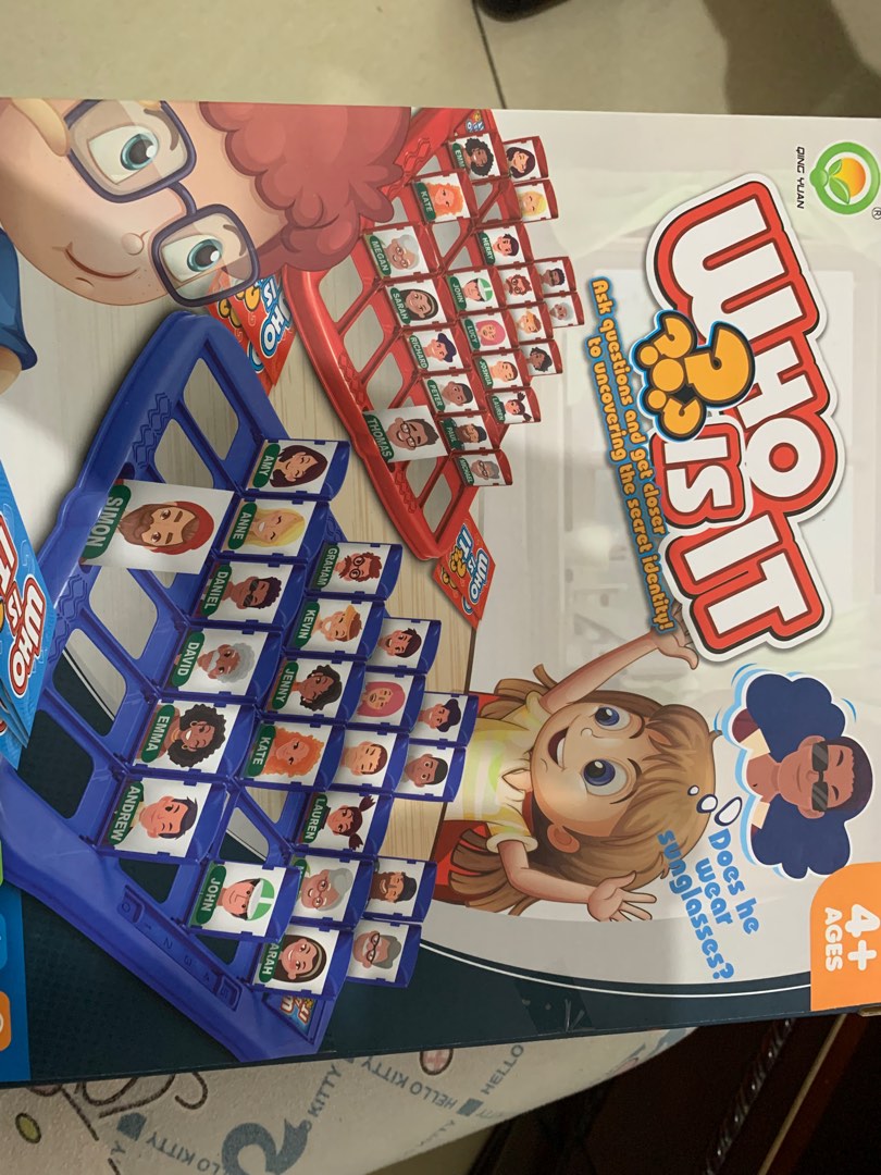 Who is it? Game, Hobbies & Toys, Toys & Games on Carousell