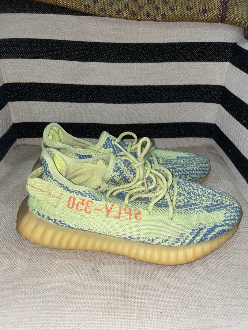 yeezy zebra yellow