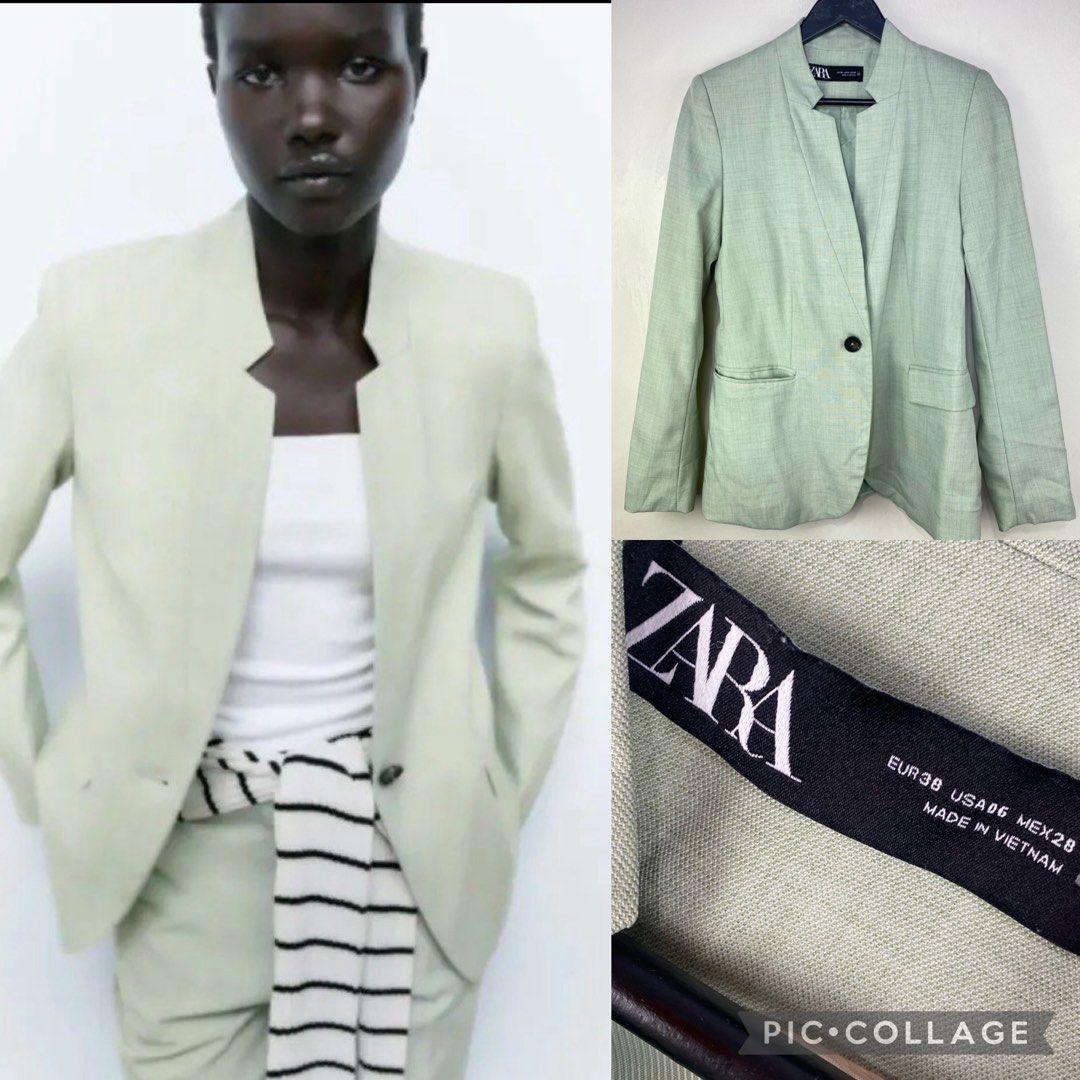 Zara blazer 2018 best sale