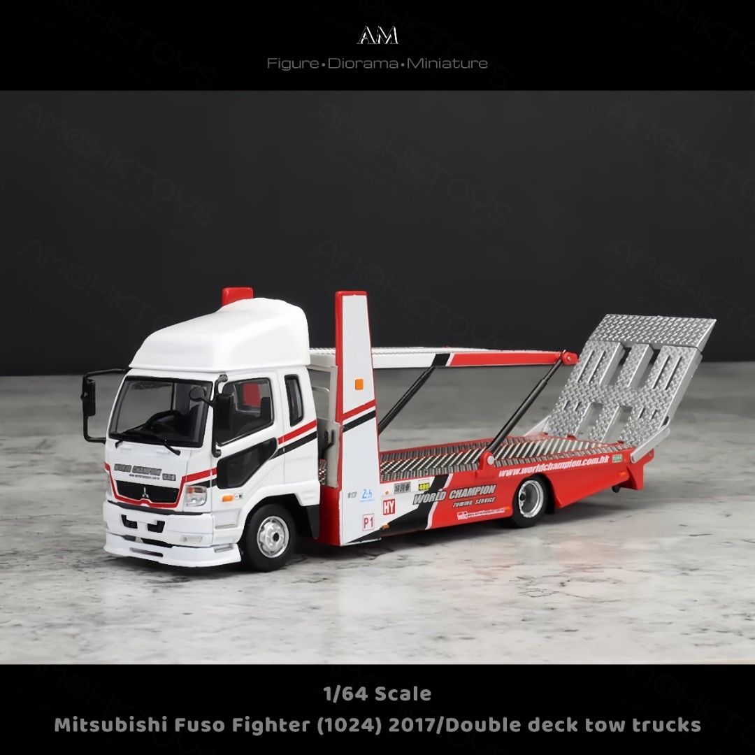現貨] 1∶64 車模GCD Mitsubishi Fuso Fighter (1024) 2017