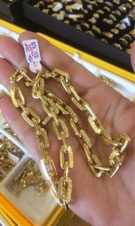 18K Gold Necklace 17"