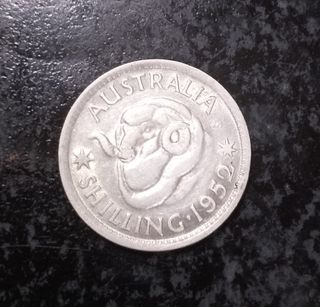 1952 Australian coin silver
