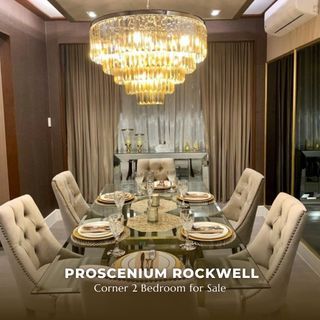 2BR Proscenium at Rockwell Lincoln Makati for Sale – Interior Designed Corner 2BR