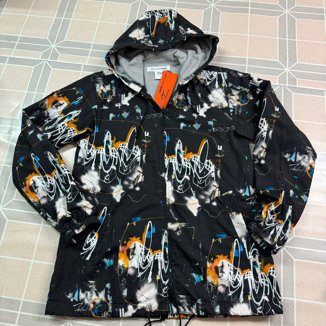 全新Comme des Garçons x Futura Jacket 法國製激罕Size M, 名牌, 服裝