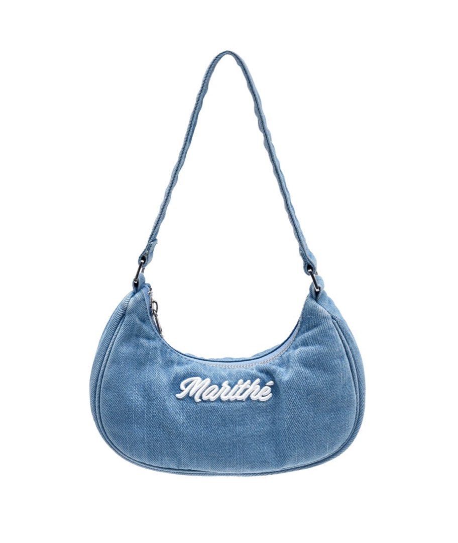 Marithe☆EMBROIDERY LOGO SHOULDER BAG MARITHE Embroidery Logo Shoulder Bag – GIRIGIRI