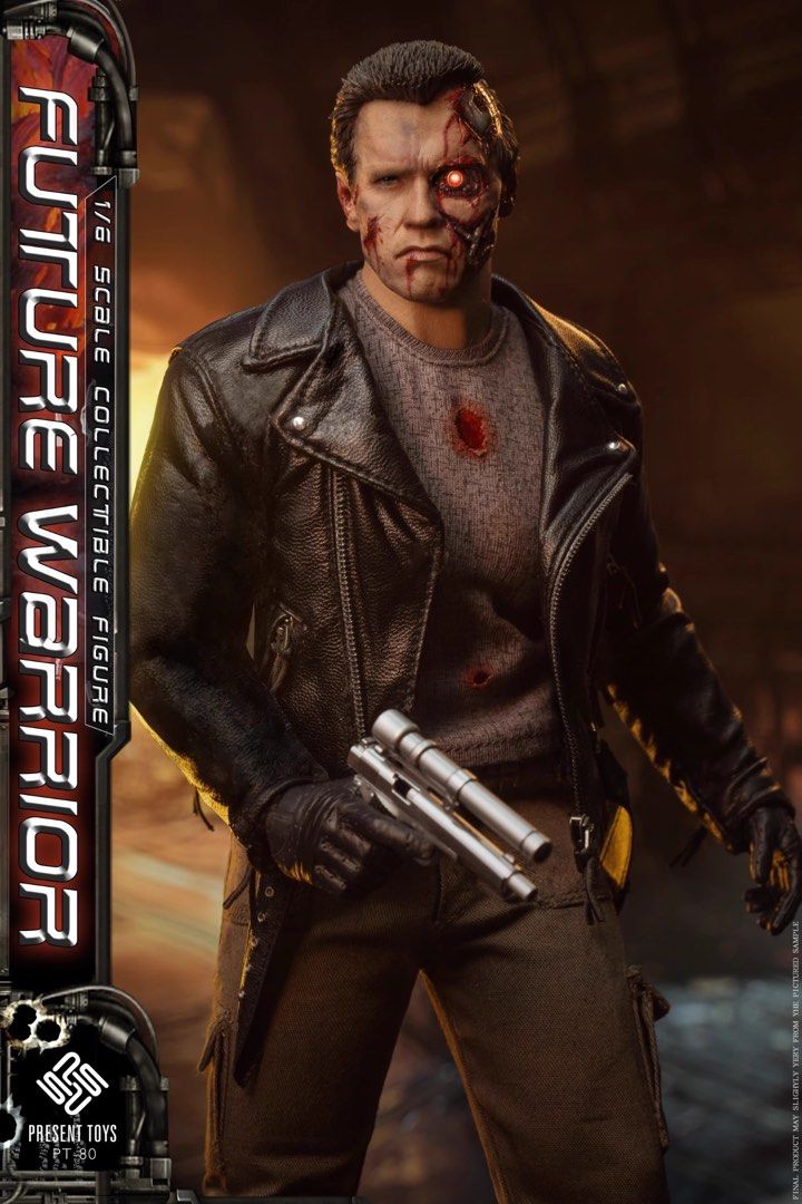 預訂] Present Toys 1/6 Terminator T-800 T800 未來戰士PT-SP80 可動
