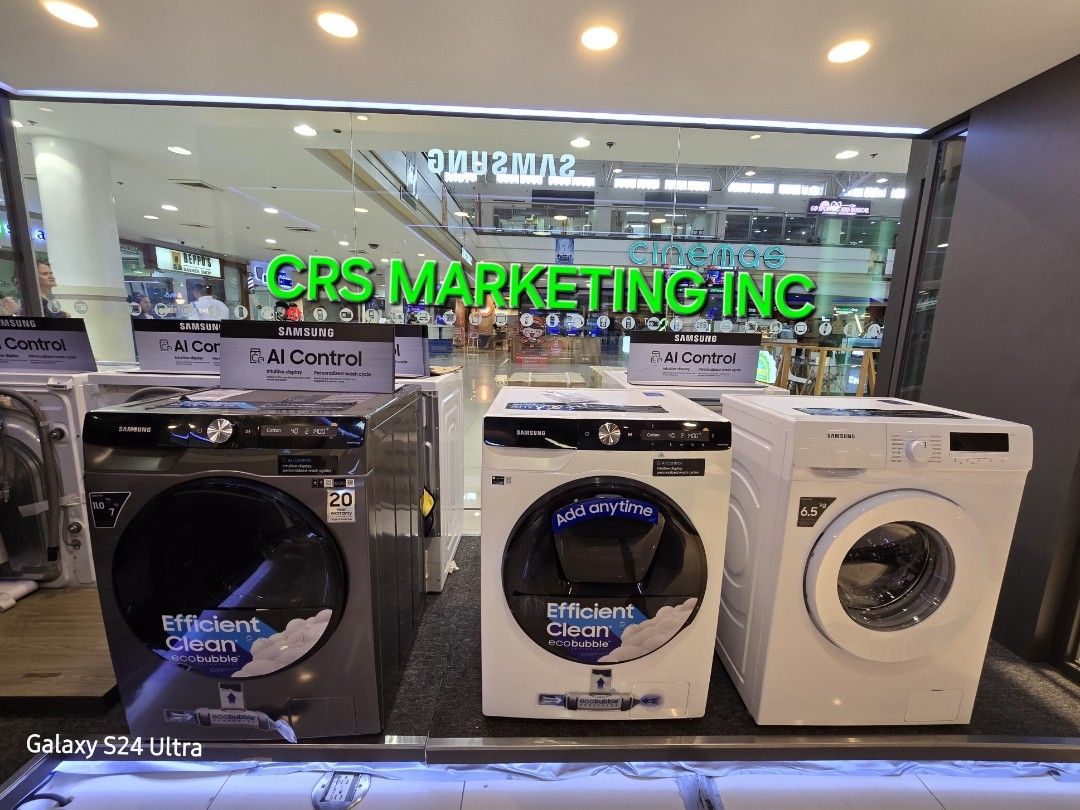 🚩 SAMSUNG FRONT LOAD FULLY AUTOMATIC WASHING MACHINE INVERTER 100 Dry