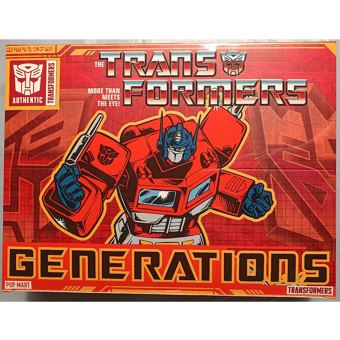 Transformers Generations Vinyl Collectible Figure Box Set ★ Pop Mart ...