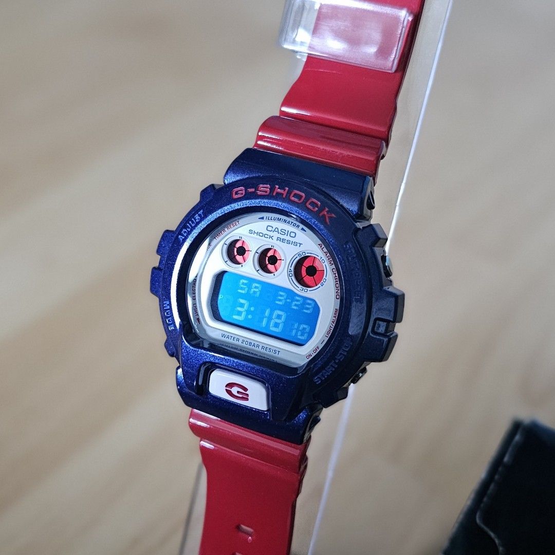 AUTHENTIC Casio G shock Gshock DW 6900AC DW6900AC DW 6900 DW6900 JDT Marvel The Avengers Captain America Collaboration watch Luxury Watches on Carousell