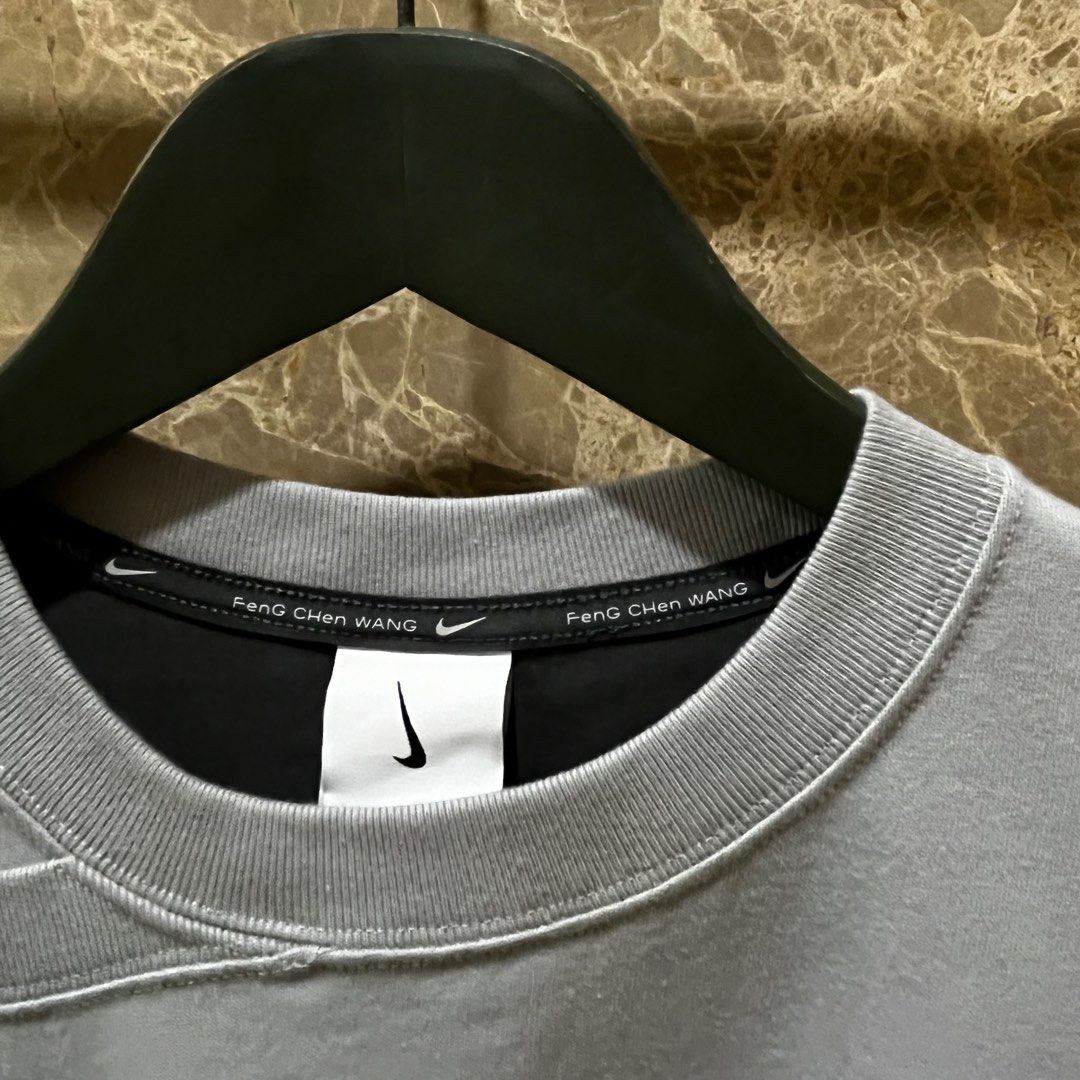 Nike Pro x Feng Chen Wang T-Shirt in Light Smoke Grey/Iron Grey – SVRN