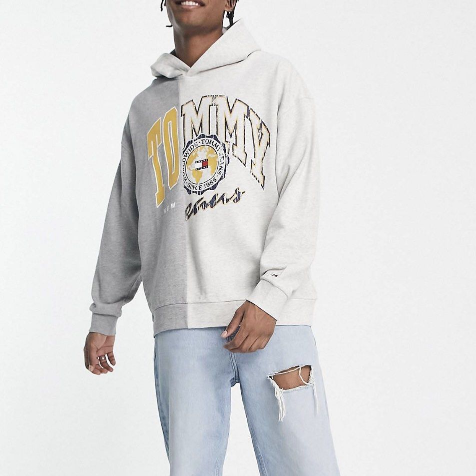 Tommy jeans sweatshirt collegiate sale