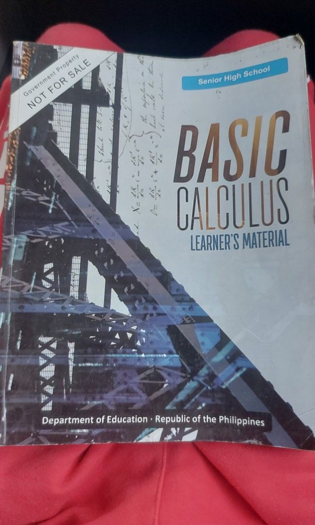 MUST HAVE: Basic Calculus (senior high students) (Category: Textbooks) located in Taguig. Submitted by saxysaxy14 (Listing ID 1294541021, Image 1). Description: MUST HAVE: BASIC Calculus (hindi BASIC) used na. it's for science school.