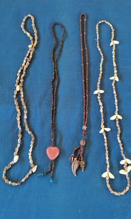 (4 pcs) Beach Vibes Boho Necklaces