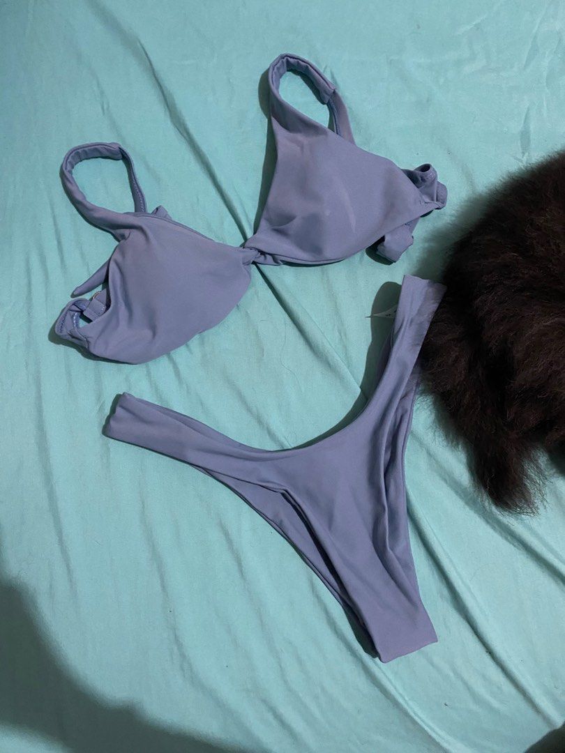 Blue Bikini (Category: Bikinis & Swimsuits) located in Makati City. Submitted by meridaaa (Listing ID 1294554455, Image 1). Description: Message me for WW No brand Pretty in actual The color is light blue Size XS-S.
