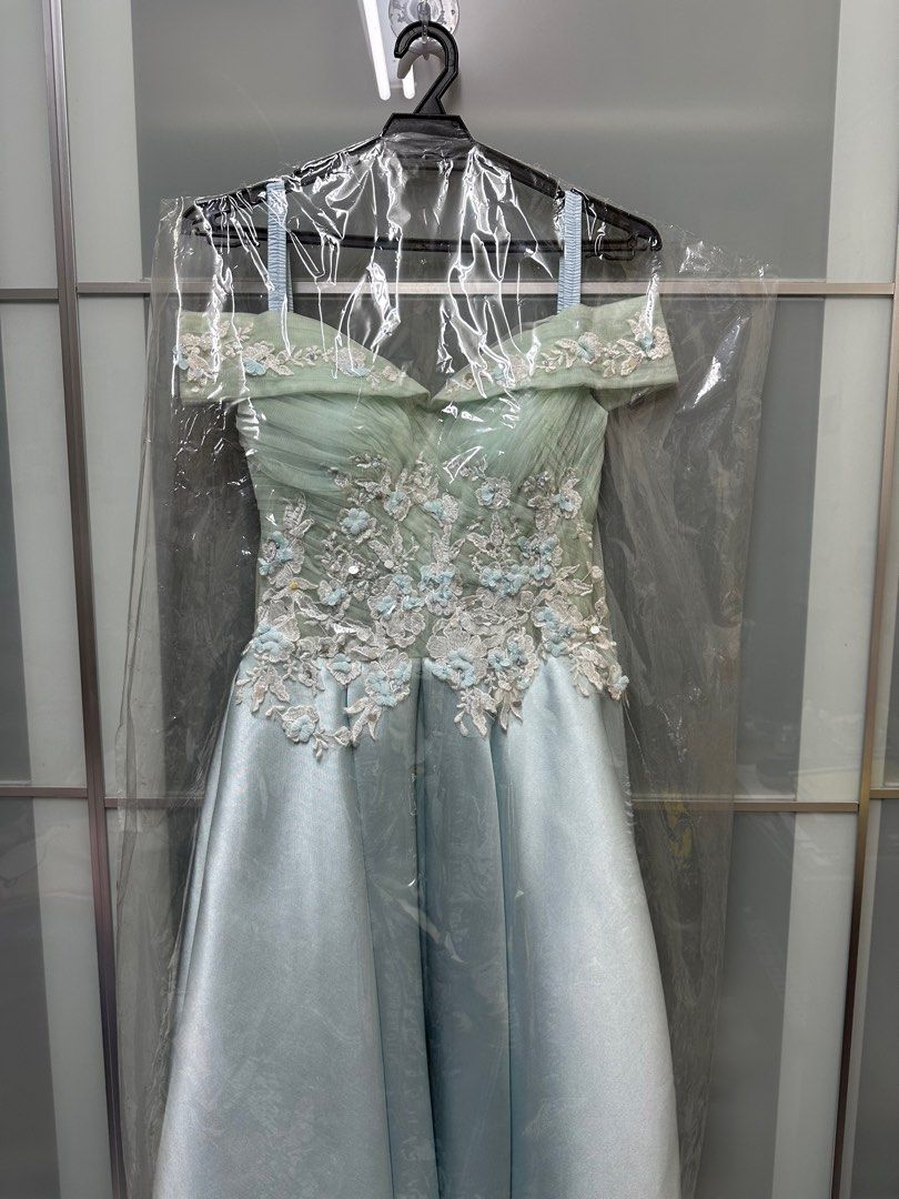 sachin and babi light blue dress Blue Fairy Evening Dress, Women's Fashion, Dresses & Sets, Evening Dresses  & Gowns on Carousell