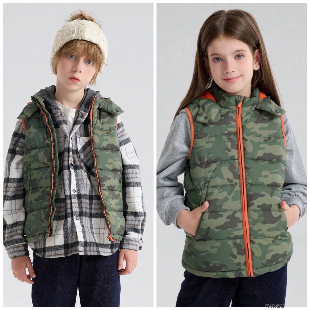 Kid puffer vest new arrivals