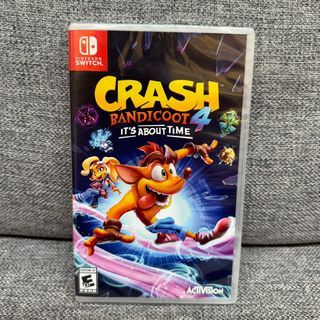 Brandnew Crash Bandicoot 4 It’s About Time switch game