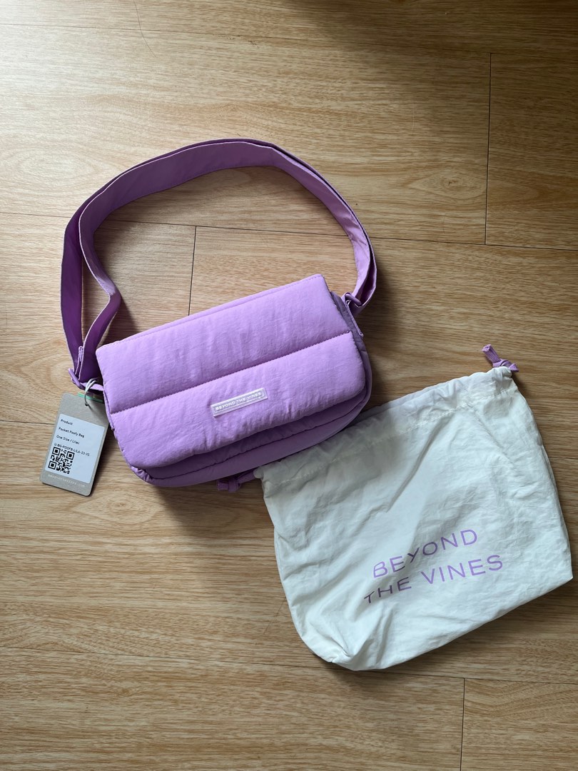 バッグ BEYOND THE VINES Pocket Poofy Bag Lilac Shop Poofy Bag Series Online in Japan | Beyond The Vines