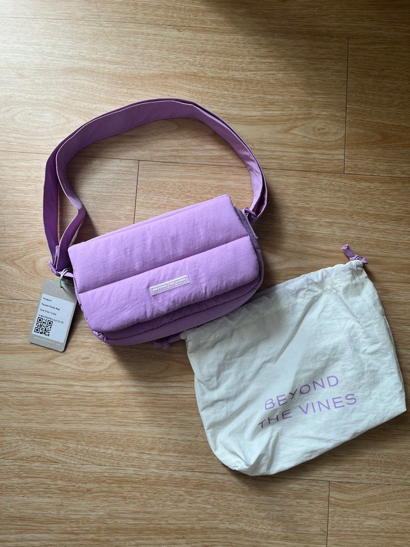 ビヨンド　ザ　バインズ Pocket Poofy Bag Lilac GLAZEPOOFY_LILAC05.jpg?v=