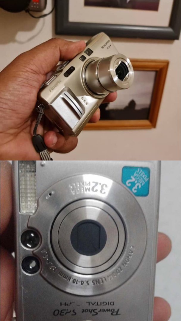 Camera Digital Canon Powershot s230 & Fujifilm Finepix F810 (read