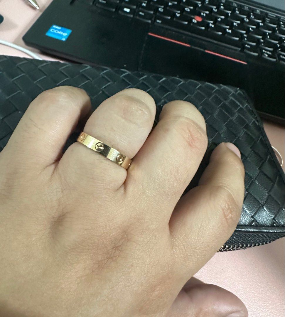 Cartier Love Ring Women s Fashion Jewelry Organizers Rings on Carousell